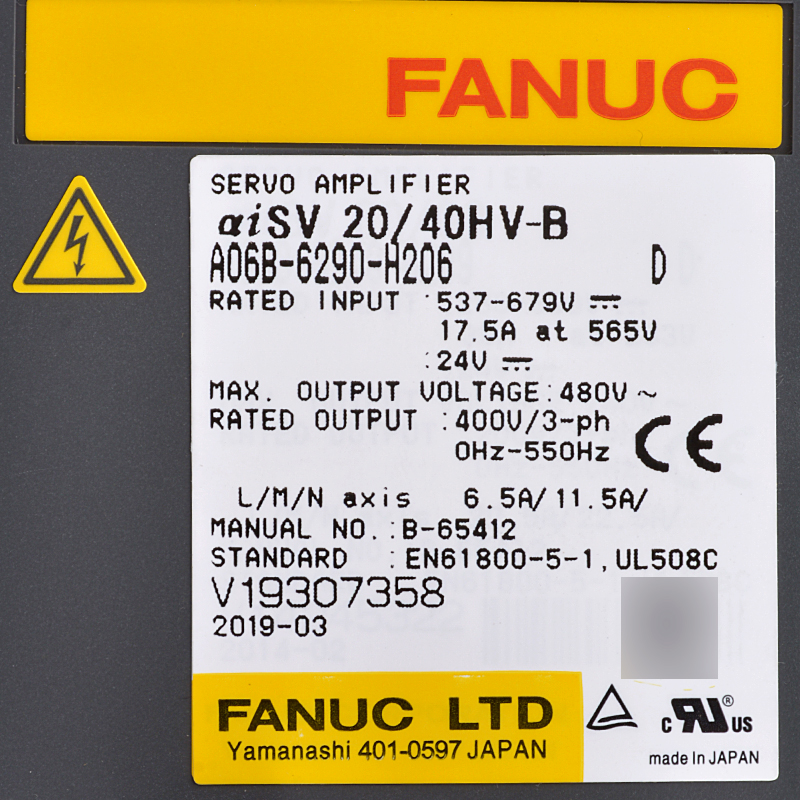Wholesale A06B-6058-H331 FANUC Servo Drive for Precision Control