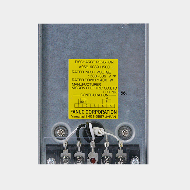Hot Selling for Okuma - Japan original fanuc discharge resistor A06B-6089-H500 – Weite detail pictures